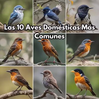 Las 10 Aves Domésticas Más Comunes