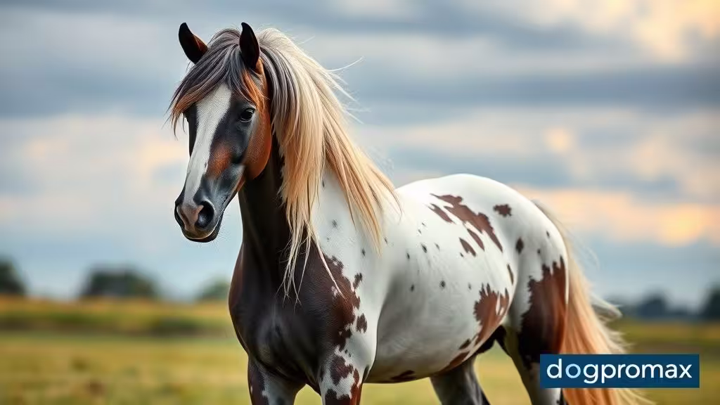Las 7 Razas Sorprendente que Debes Conocer Hoy Mismo | Caballos de Leyenda 6 Imagen de un caballo raza Gypsy Vanner