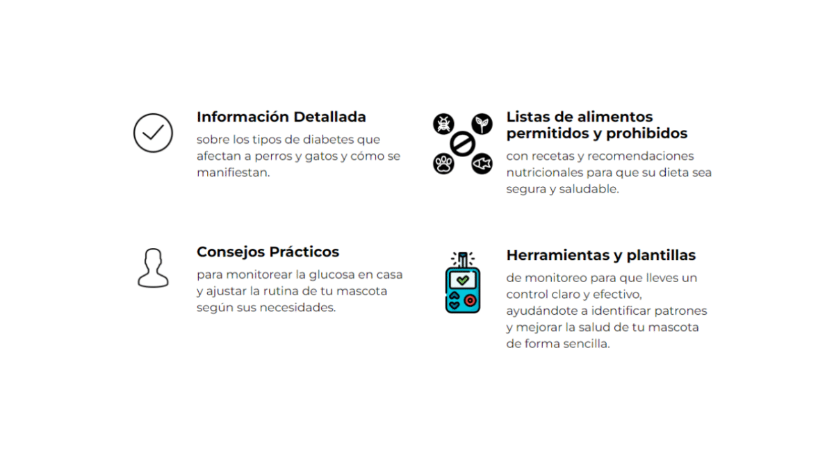landing page: La Guía Definitiva para la Diabetes Canina y Felina 3 Dogpromax: El Blog y Tienda favorita de tu Mascota