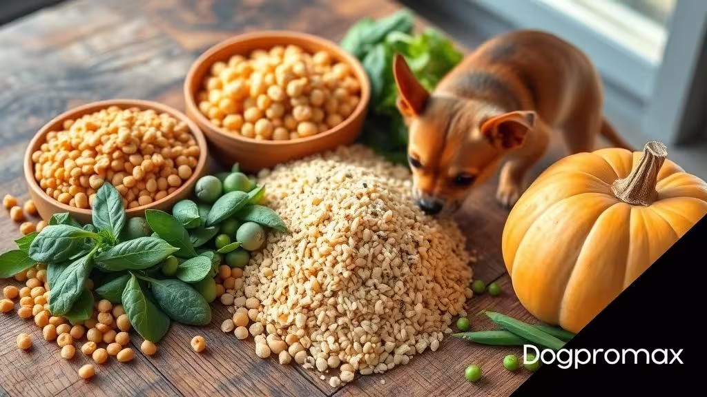 Proteínas en la Dieta BARF: La Guía Científica Definitiva para Transformar la Salud de tu Perro 7 Proteínas Vegetales en BARF