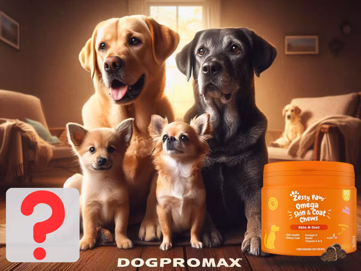 Zesty Paws Omega-3 vs Competencia