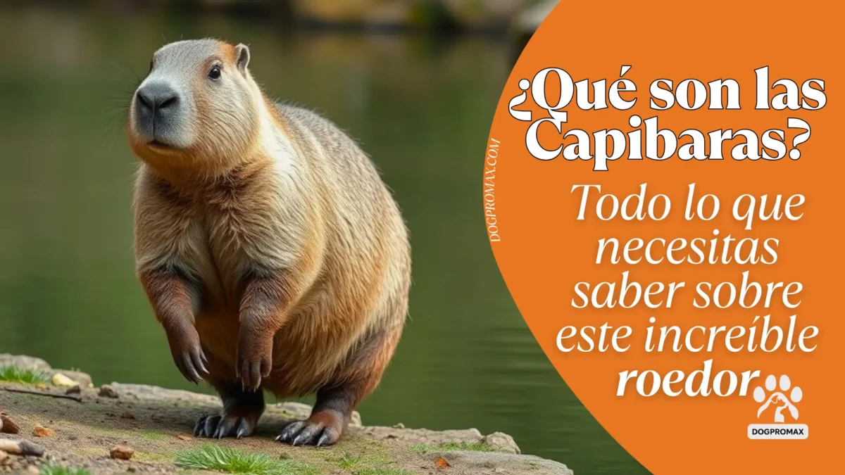 Capibaras ¿Qué son y por qué son tan especiales. | Dogpromax.